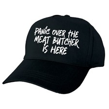 Black printed headwear - black, –