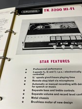 GRUNDIG TK3200 HI-FI REEL TO