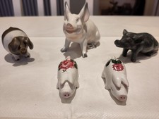 Selection of ceramic pig