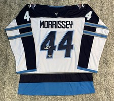 Josh Morrissey Signed Winnipeg Jets Jersey Beckett COA