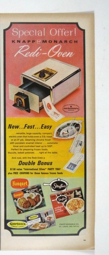 Knapp monarch redi oven 1960s - monarch,