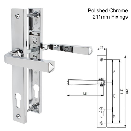 Heritage composite door handle - heritage,