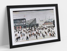 LS LOWRY, GOING TO THE MATCH-