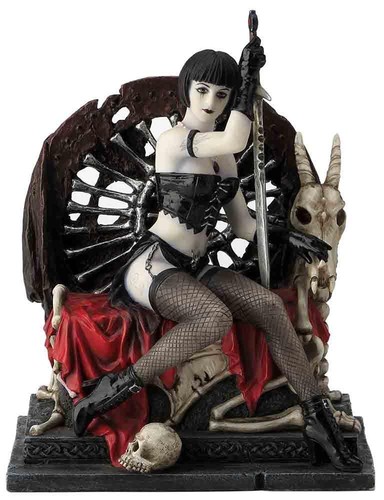 Gothic warrior queen throne - warrior,