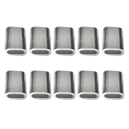 Wire rope ferrules aluminium - wire,