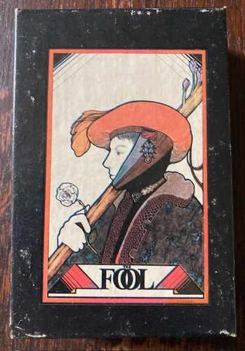 Vintage 1975 aquarian tarot - vintage,