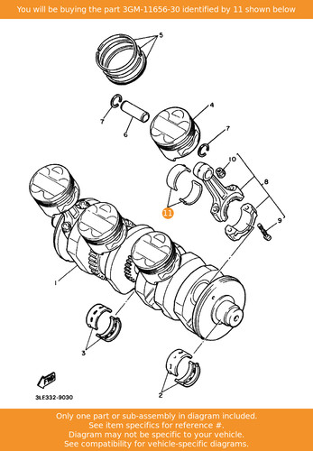 Yamaha plane bearing - yamaha,