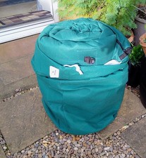 Green caravan breathable - green, cover