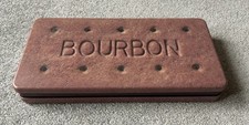 Bourbon Biscuit Novelty Tin. Empty.