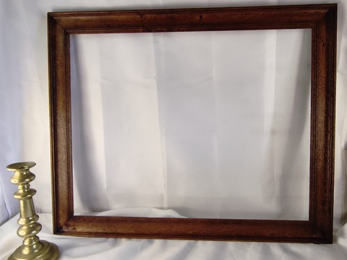 Sn248 antique oak picture - sn248,