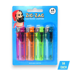 Electronic Lighters 4 Pack |