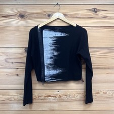 Sarah Pacini Cropped Sweater