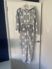 John Lewis Women’s Thick Fleece All In One Nightwear Xs