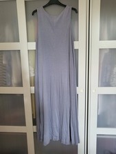 Zara Pale Blue A Line Jersey Maxi Dress Never Worn