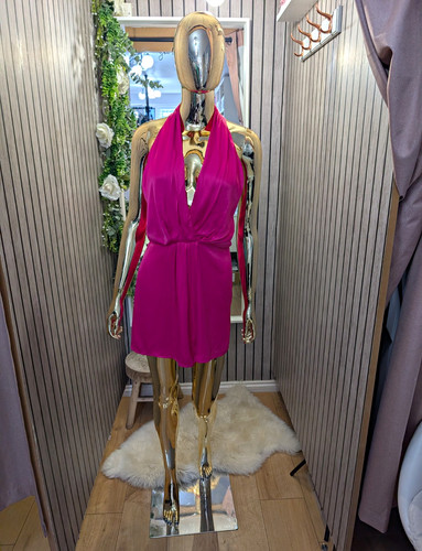 Zara pink backless - , playsuit