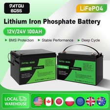 12V 24V 100A Lithium LiFePO4 Battery BMS for Solar Outdoor Travel