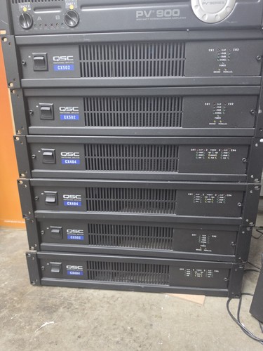 Qsc cx502 channel - qsc, 2-channel