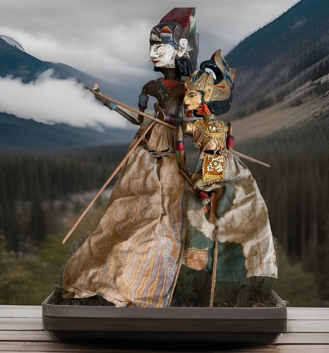 Wayang golek two fine - wayang,
