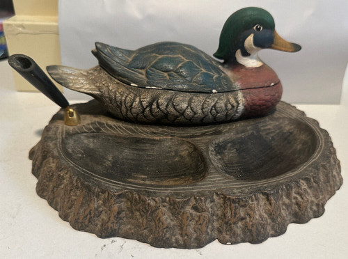 Vintage mallard duck desk - vintage,