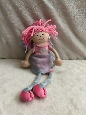 Marks and Spencer Fairy rag doll pink purple 1569 629