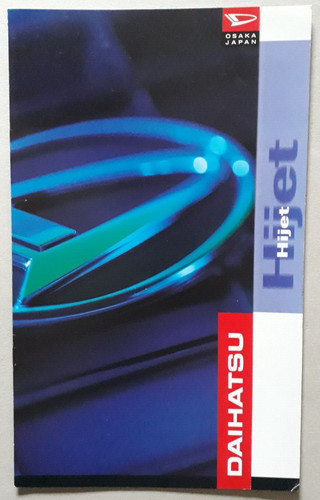 Daihatsu hijet brochure 1996 - daihatsu, c.1996