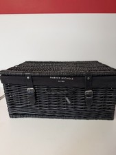 Harvey Nichols XL Black Wicker