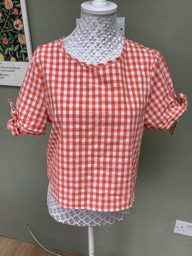 Orange and white - orange,