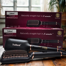 Hair Straightening Brush with