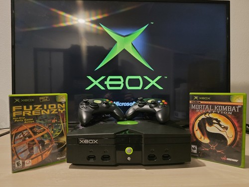 Original xbox console party - original,