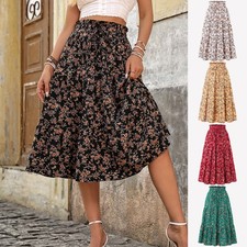 BOHO Womens High Elastic Waist