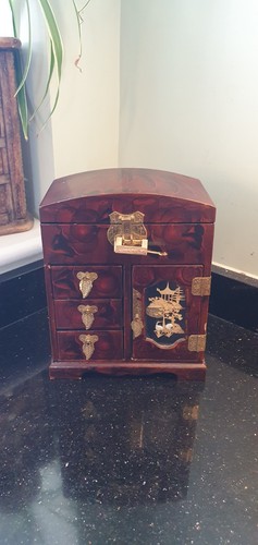 Chinese jewellery box - chinese, cabinet