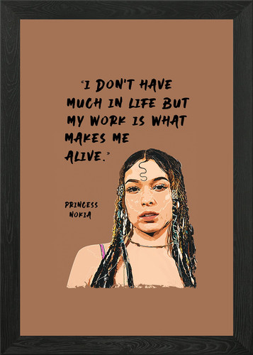 Native american leader - leader, framed