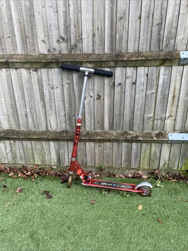 Used red micro sprite scooter - micro,