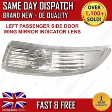 FORD FIESTA MK7 2008-2017 LEFT PASSENGER DOOR WING MIRROR INDICATOR LENS LIGHT