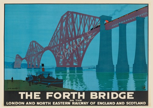 Forth bridge lner - forth, &