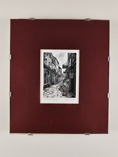 Art vintage original signed - -,