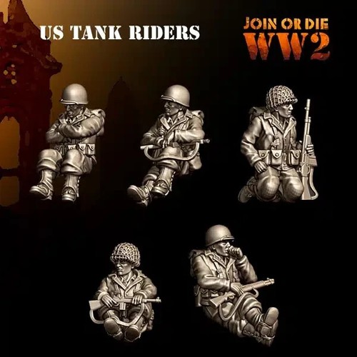 Ww2 tank riders - ww2,