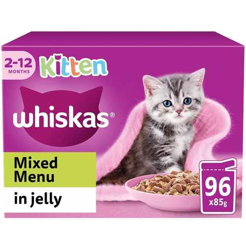 85g whiskas kitten mixed - kitten,