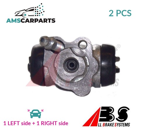 Drum wheel brake - wheel, pair