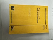 IEE Wiring Regulations 17th Edition BS 7671 Yellow Book