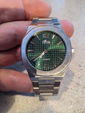 Mens Lotus Watch Stainless Steel Bracelet