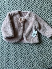 BNWT Pink Fur Fluffy Jacket