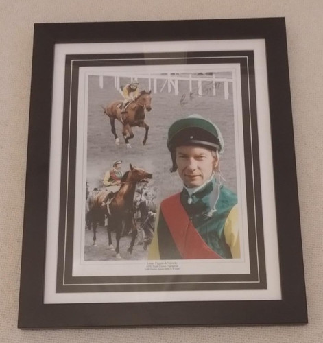 Lester piggott signed - piggott,