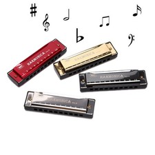 10 Hole Harmonica Portable