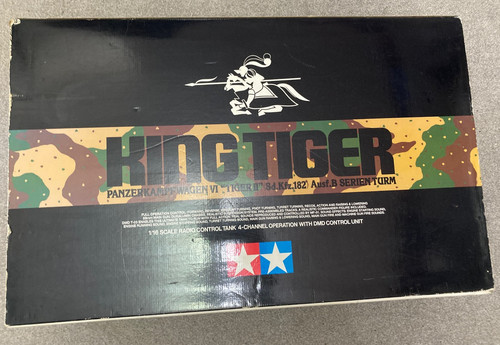Tamiya king tiger remote - tamiya,