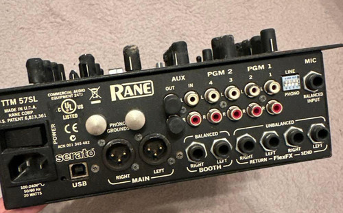 Rane ttm 57sl - 57sl, 2-channel