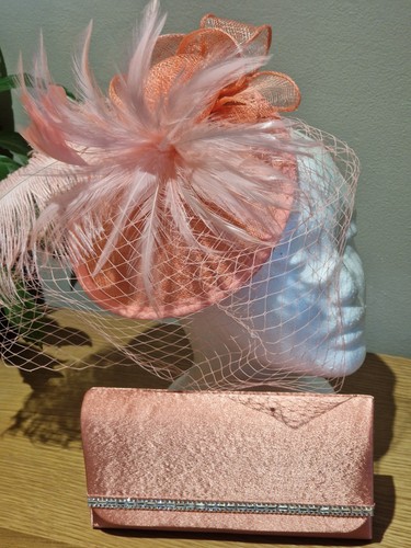 Fascinator headpiece wedding - headpiece,