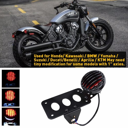 Side mount motorcycle led tail - led,