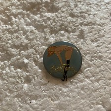 Photo Fanny sexy erotic lady bending over metal lapel pin