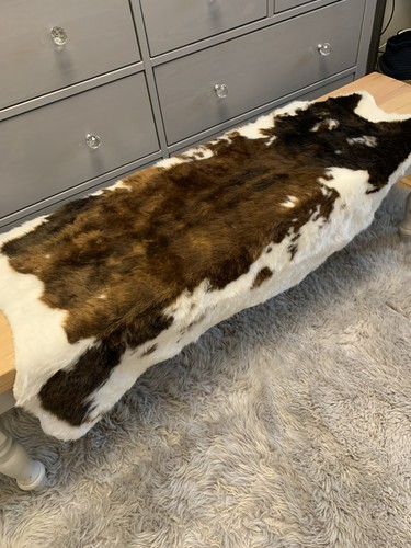 Cowhide tricolour rug - cowhide, (faux)